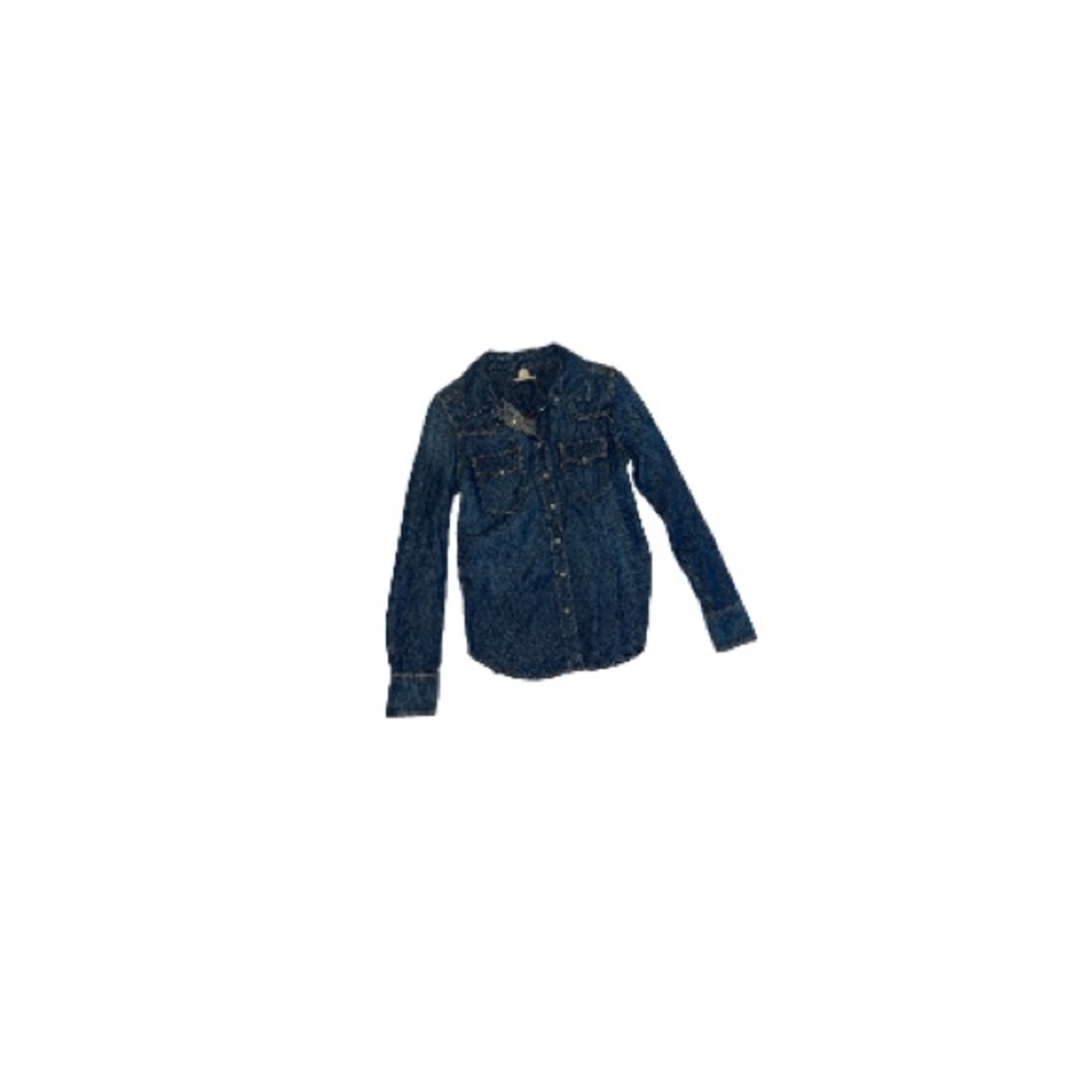Levi’s Dark Denim Button Down Shirt - Women’s Size Small